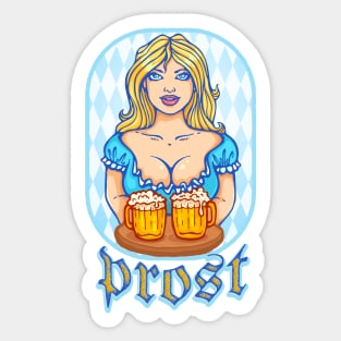 Oktoberfest girl Sticker